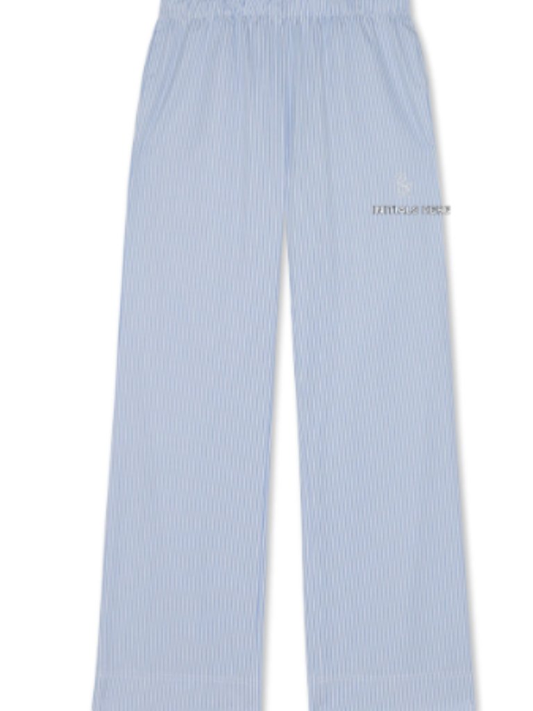 Nwt Harrison Boxer Stripe Pant In Blue Size M — image 6 of 7